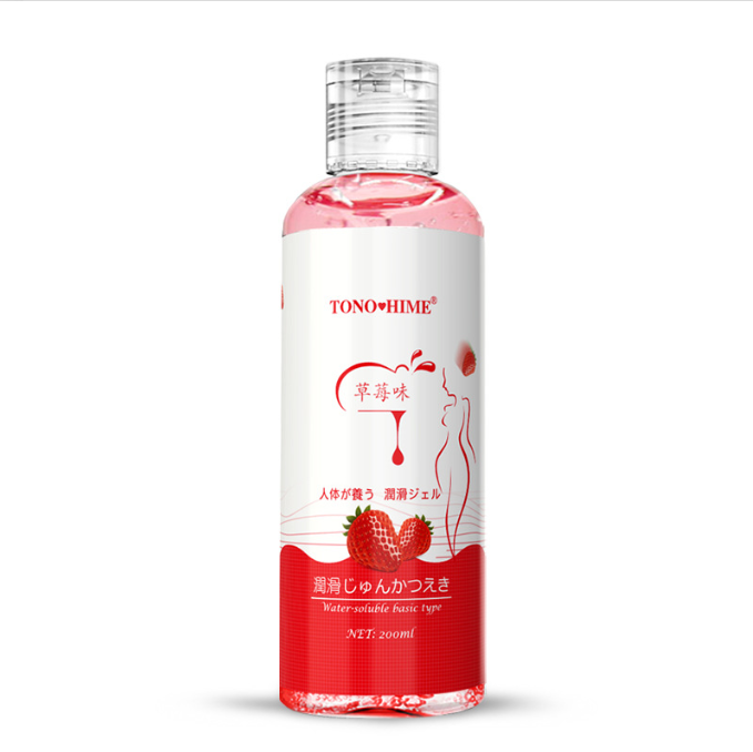 TONOHIME Fruit Flavor Lubricant High Capacity Human Water Soluble Lubricant Couple Sex Products
