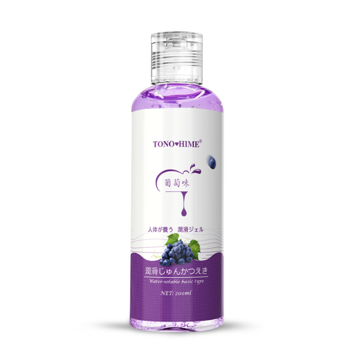 TONOHIME Fruit Flavor Lubricant High Capacity Human Water Soluble Lubricant Couple Sex Products
